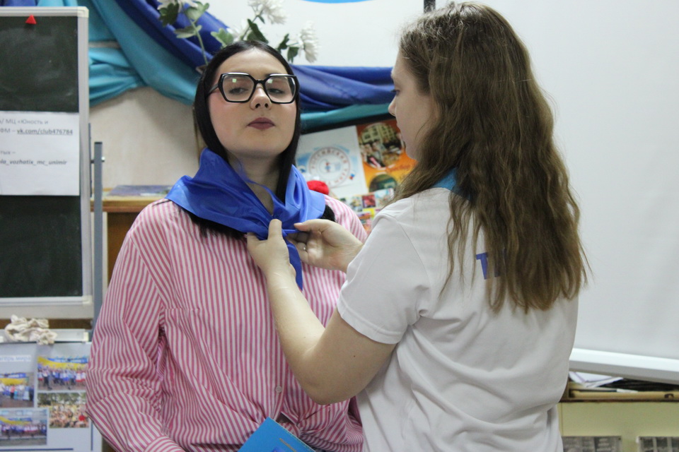 Долгожданный галстук вручен!!!