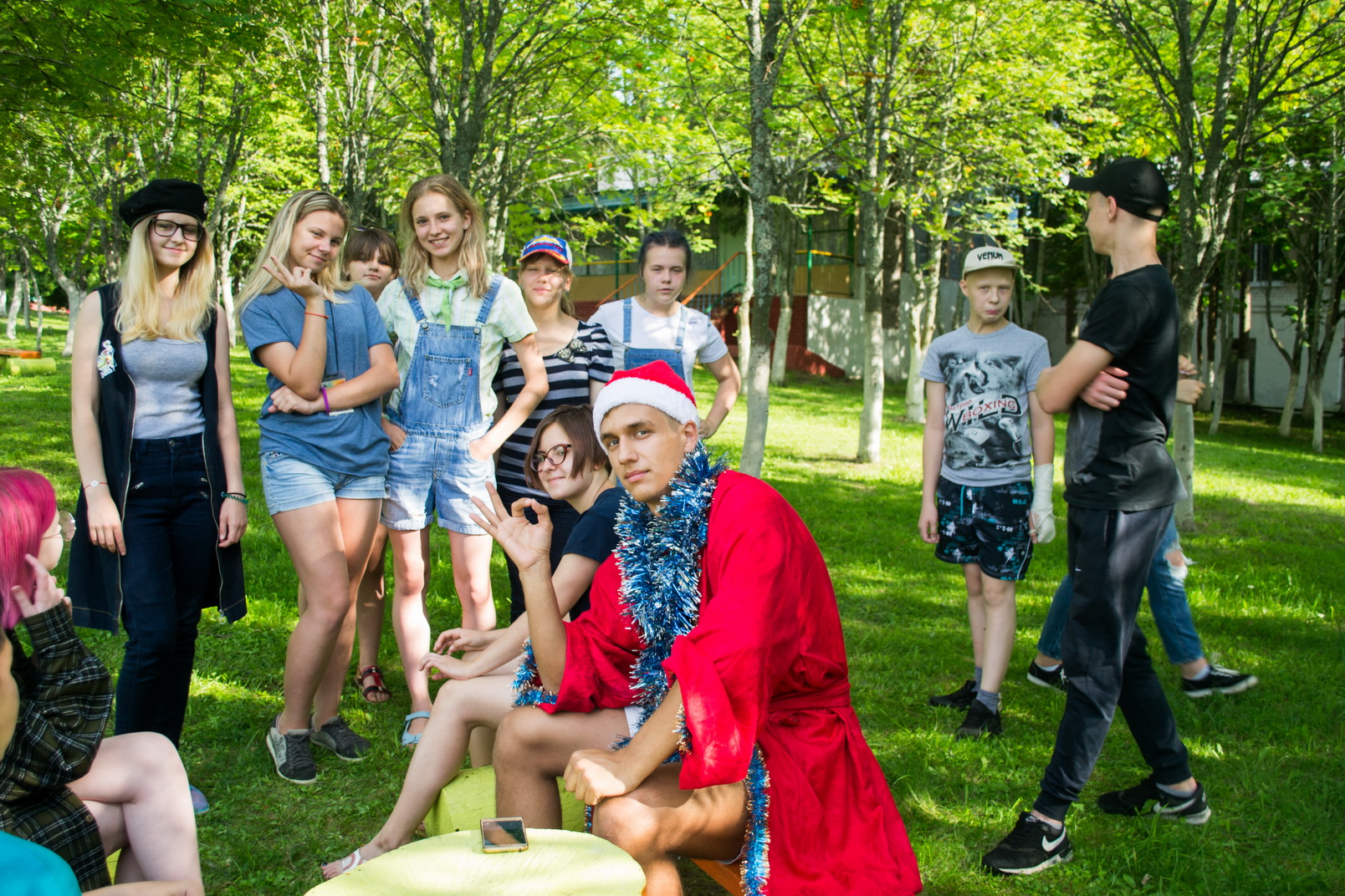 Вожатый в роли