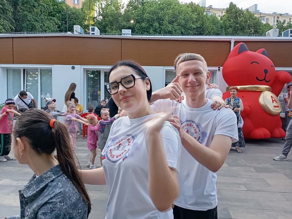 Проводим игровую программу в Детском парке